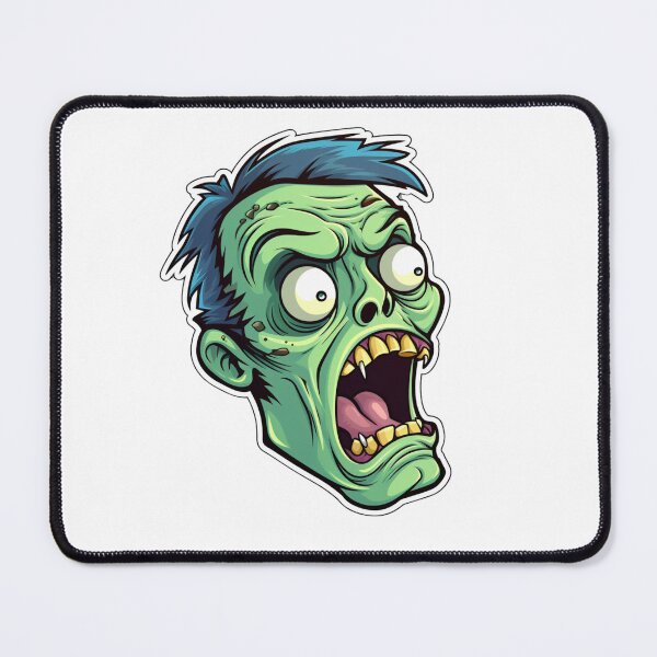 Item preview, Epic zombie face green designed and sold by Socool101.