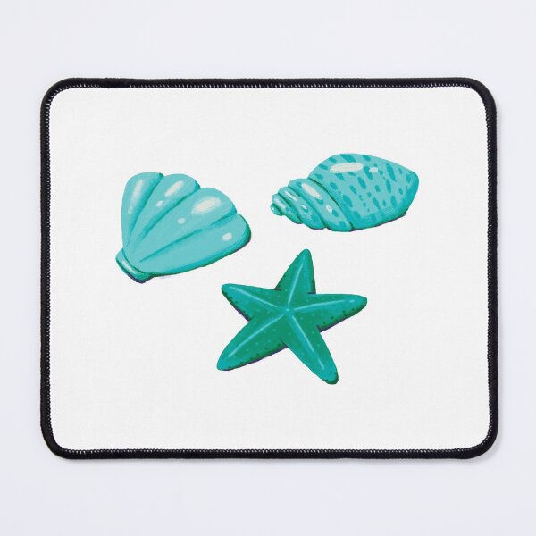Item preview, Turquoise beach shells designed and sold by lollydesigned.