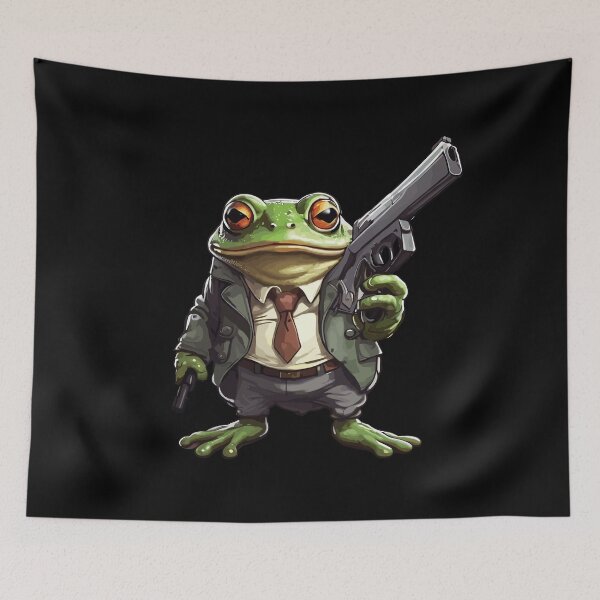 Item preview, Gun Frog designed and sold by Getup-clothing.