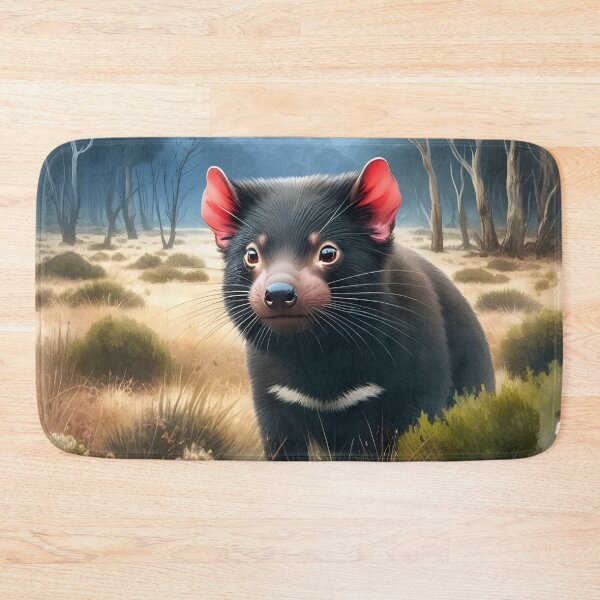 Item preview, Tasmanian devil Australia animal art designed and sold by RubisLeaf.