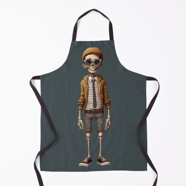 Item preview, Preppy Skeleton Hipster designed and sold by RetroFutureee.