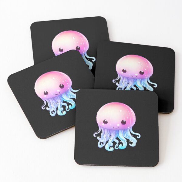 Item preview, Cute kawaii jellyfish or medusa designed and sold by NBSStore.