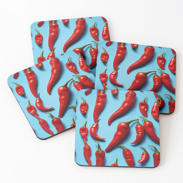 Item preview, chili Peppers pattern designed and sold by eskiastudio.