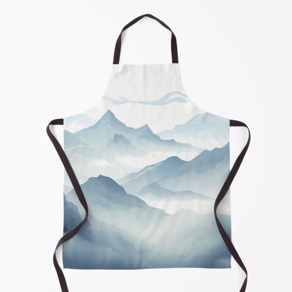 Item preview, Foggy mountain range or land with forest trees horizon view artwork designed and sold by NBSStore.
