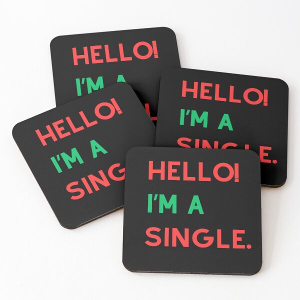 Item preview, Hello I'm a single Essential T-Shirt designed and sold by Purrz.
