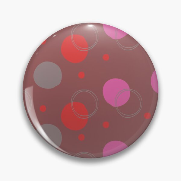 Item preview, Brown background circle pattern designed and sold by Mini-Anni.