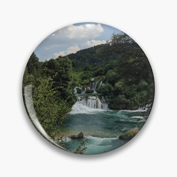 Item preview, Krka National Park - Waterfall - Croatia designed and sold by DivineDZNs.
