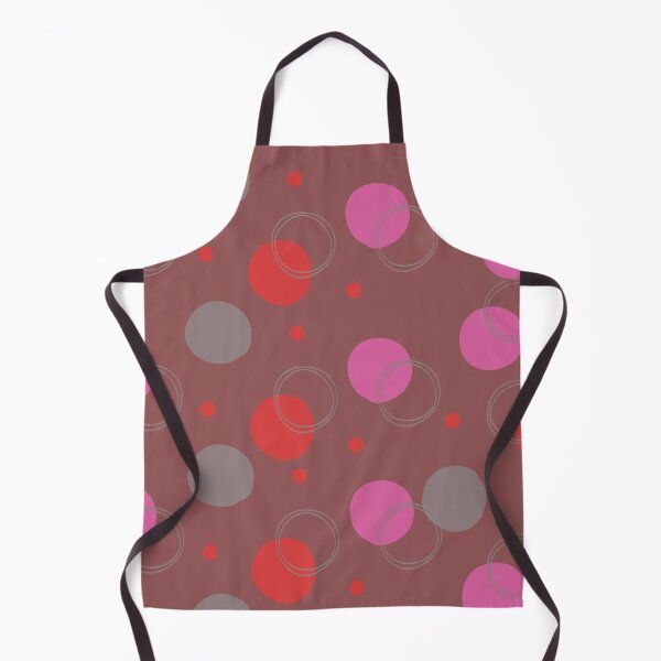 Item preview, Brown background circle pattern designed and sold by Mini-Anni.