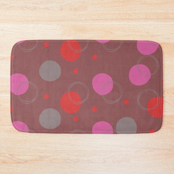 Item preview, Brown background circle pattern designed and sold by Mini-Anni.