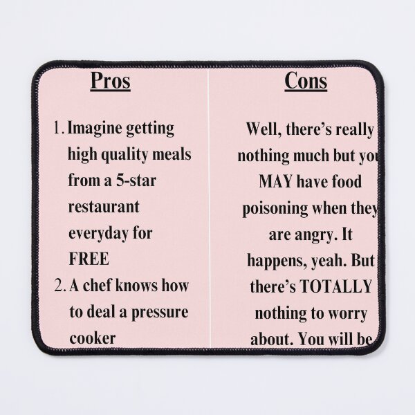 Item preview, Things to consider before marrying a chef - funny designed and sold by CoolBuddyCool.