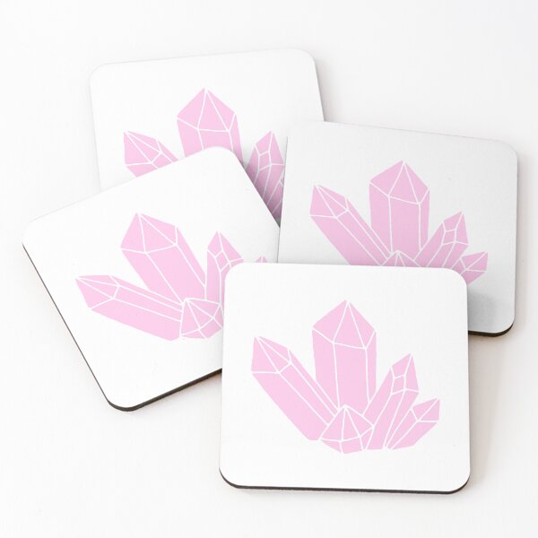 Item preview, Pink crystals designed and sold by lollydesigned.
