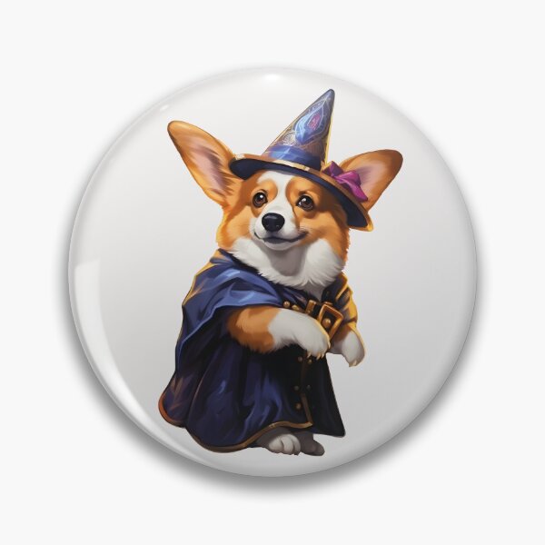 Item preview, Wizard corgi rpg character designed and sold by AngelinaBezm.