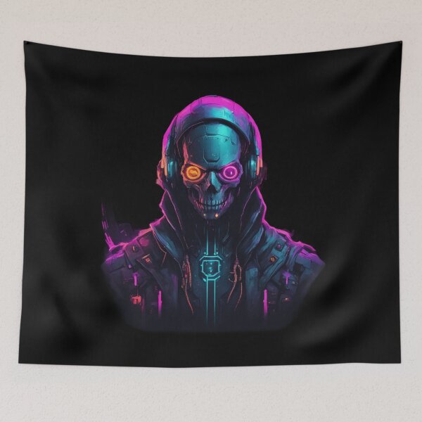 Item preview, Cyber Necromancy Technician, Occult, Dark Cyberpunk designed and sold by Burn-Ego.