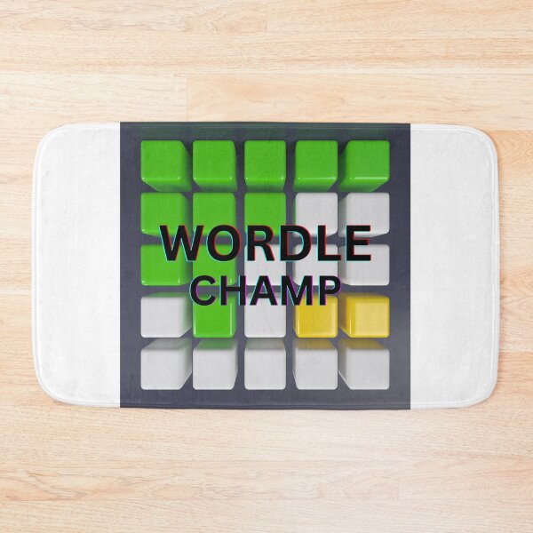 Item preview, wordle champ designed and sold by DoraHappy.