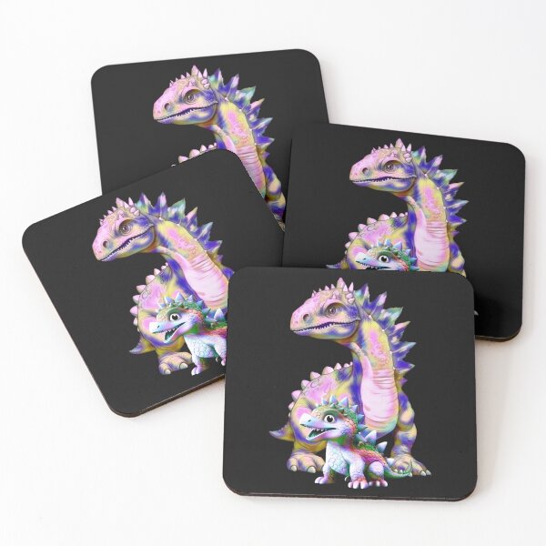 Item preview, Big Brother Dinosaur, fantasy art designed and sold by LoneAngel.