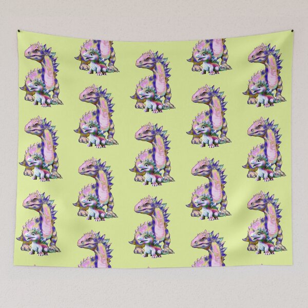 Item preview, Big Brother Dinosaur, fantasy art designed and sold by LoneAngel.