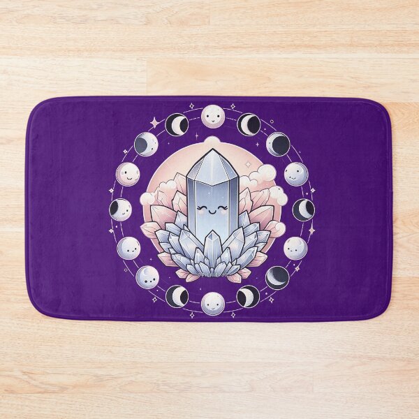 Item preview, Selenite Wand with Phases of the moon designed and sold by PickledjoArt.