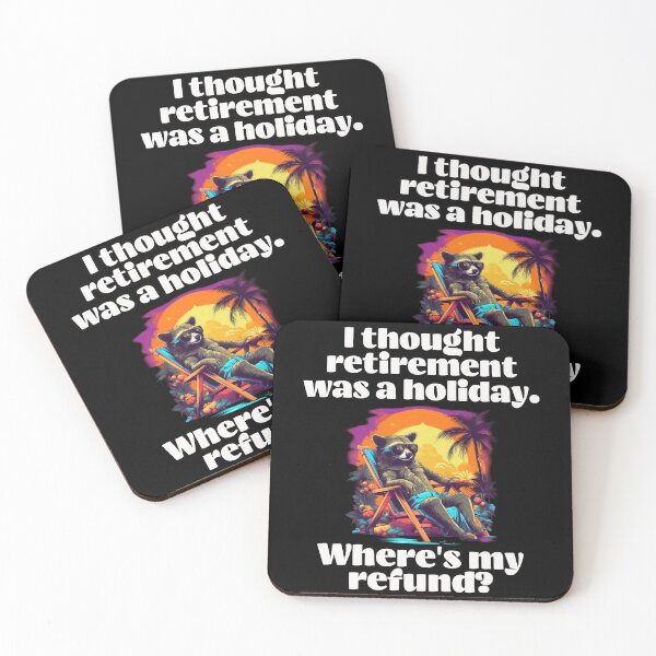 Item preview, I thought retirement was a hollyday - Retired 2024 - Retirement 2024 - Retired 2024 vintage - The legend has retired designed and sold by JansenGS.