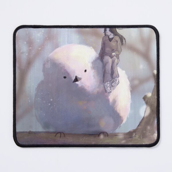 Item preview, Winter Bird Painting designed and sold by OrangesAndFun.