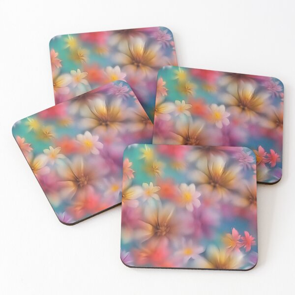Item preview,  Marvelous Colorful Flower Pattern  designed and sold by DigiDreamyArt.