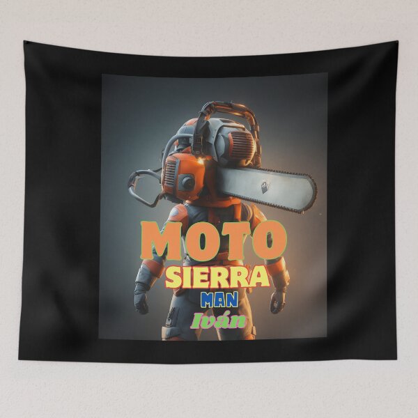 Item preview, MOTOSIERRA MAN IVAN designed and sold by carlos crane.