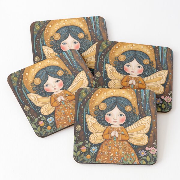 Item preview, Toddler as a fairy in the woods designed and sold by Colin Bentham.