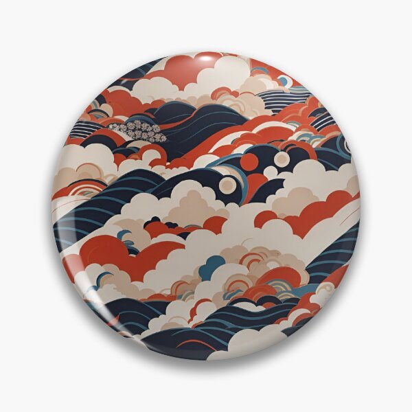 Item preview, Japanese Style Cloud Pattern  designed and sold by Seneku-Design.