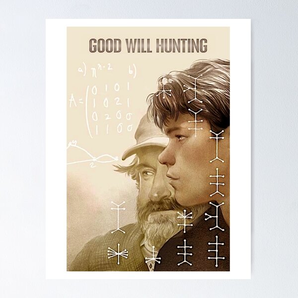 Artikel-Vorschau von Good Will Hunting Alter Posterfilm, designt und verkauft von Khansusha.