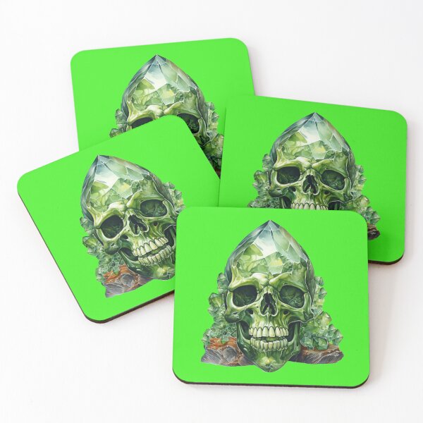 Item preview, Crystal Jade Skull, fantasy design designed and sold by LoneAngel.