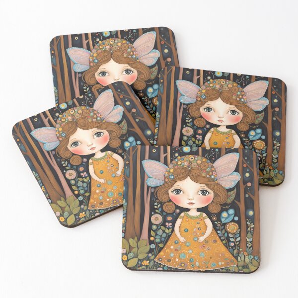 Item preview, Toddler as a fairy in the woods designed and sold by Colin Bentham.