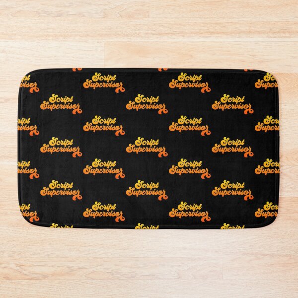 Item preview, Groovy Script Supervisor - Fire Orange Gradient designed and sold by NermilioDesigns.