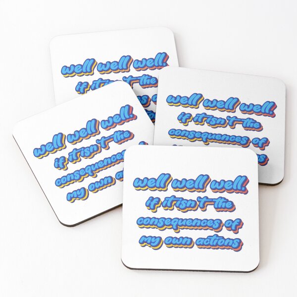 Item preview, well well well, if it isn't the consequences of my own actions designed and sold by Leo-Stride.