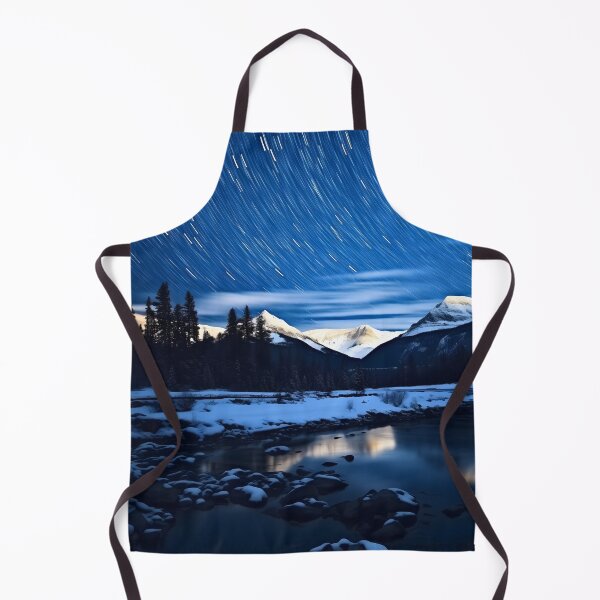 Item preview, Falling or shooting star on starry sky at night lake photography designed and sold by NBSStore.