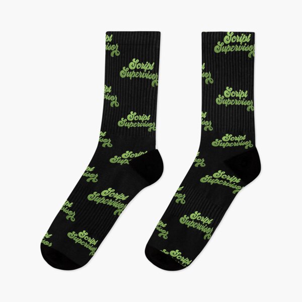 Item preview, Groovy Script Supervisor - Lime Green Gradient designed and sold by NermilioDesigns.
