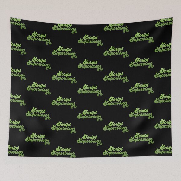 Item preview, Groovy Script Supervisor - Lime Green Gradient designed and sold by NermilioDesigns.