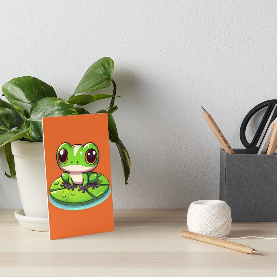 Item preview, Art Board Print designed and sold by QuietPatternAI.