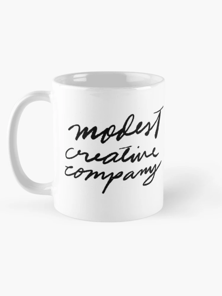 Thumbnail 5 of 6, Coffee Mug, Modest Script designed and sold by Modest Creative Company.