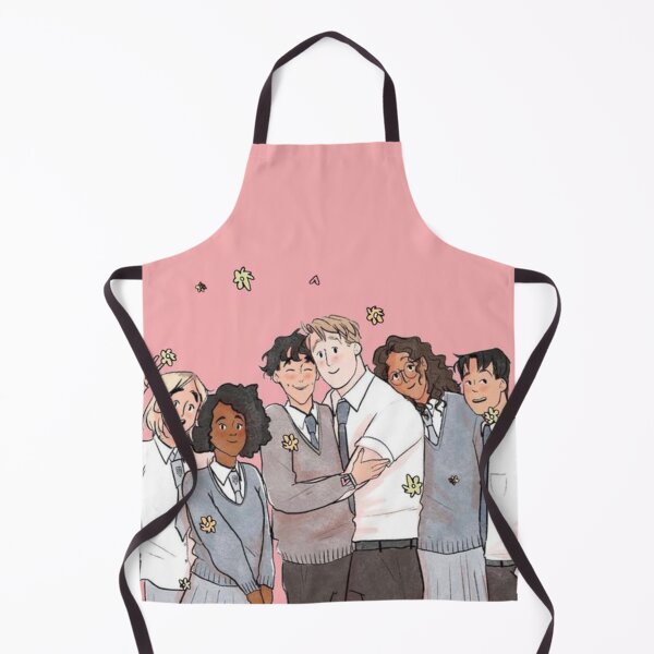 Item preview, Heartstopper cast members cartoon Pink designed and sold by JaimyE.