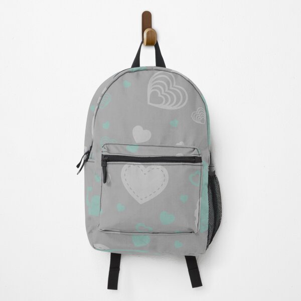 Item preview, Green heart, gray background designed and sold by Mini-Anni.
