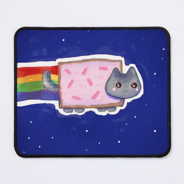 Item preview, rainbow 2010’s cat designed and sold by trashcangoddess.