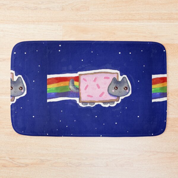 Item preview, rainbow 2010’s cat designed and sold by trashcangoddess.