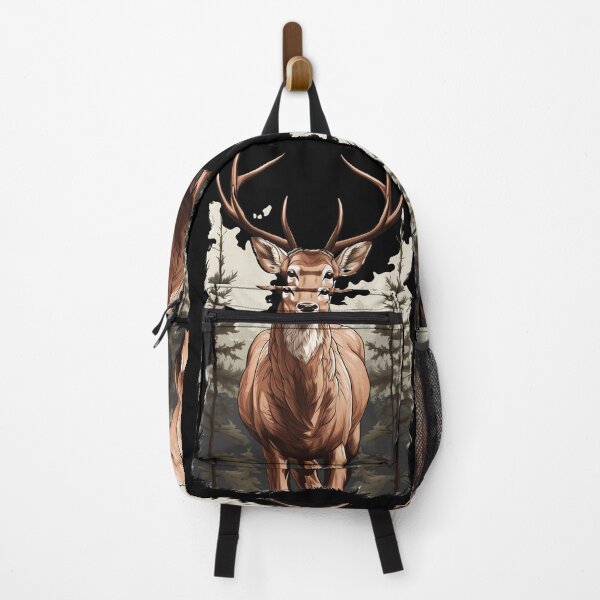 Item preview, Beautiful big brown deer in the forest artwork designed and sold by NBSStore.