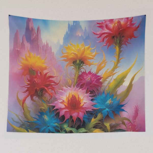 Item preview, Alien Flowers designed and sold by abellemorte.