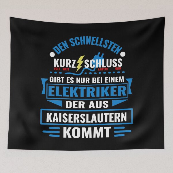 Item preview, KAISERSLAUTERN - We have the best electricians, no one gets it so fast. designed and sold by NoriTEEs.