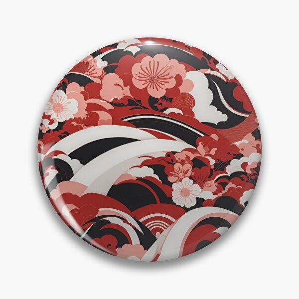 Item preview, Japanese Style Cloud / Floral Pattern  designed and sold by Seneku-Design.