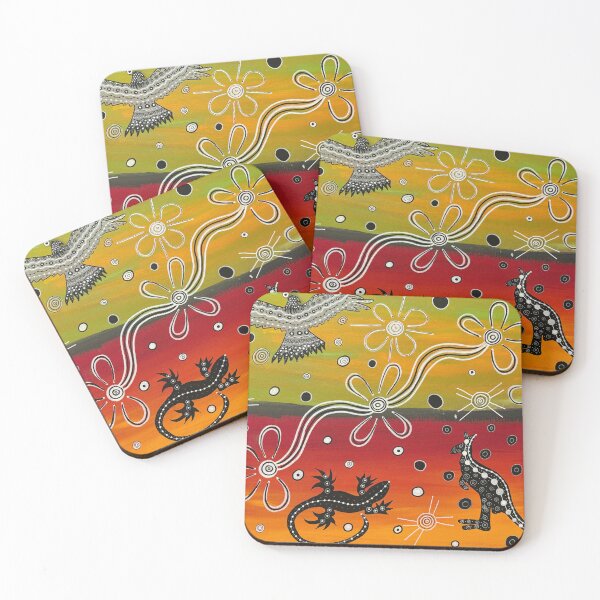 Item preview, Family gathering out bush designed and sold by ReneeClifton.