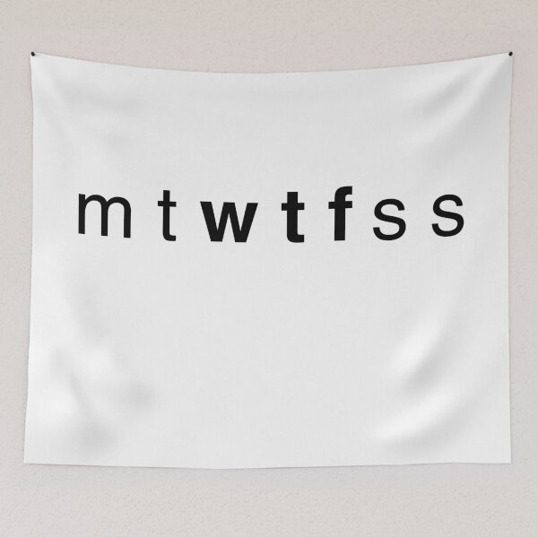 Item preview, MTWTFSS designed and sold by amytang0.
