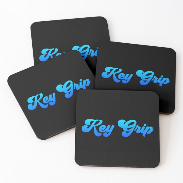 Item preview, Groovy Key Grip - Ocean Blue Gradient designed and sold by NermilioDesigns.