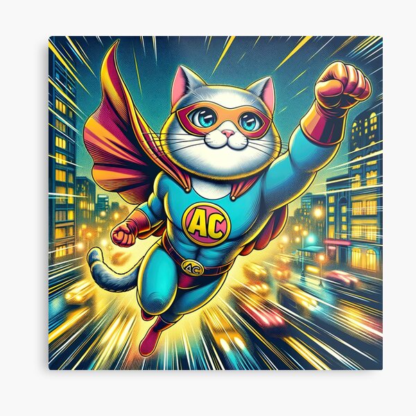 Item preview, Feline Guardian: Super Cat's Courageous Sky Patrol designed and sold by artwaves.