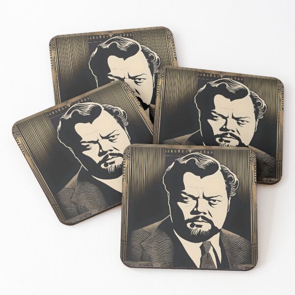Item preview, Art Deco Orson Welles designed and sold by JoyPhotoArt.